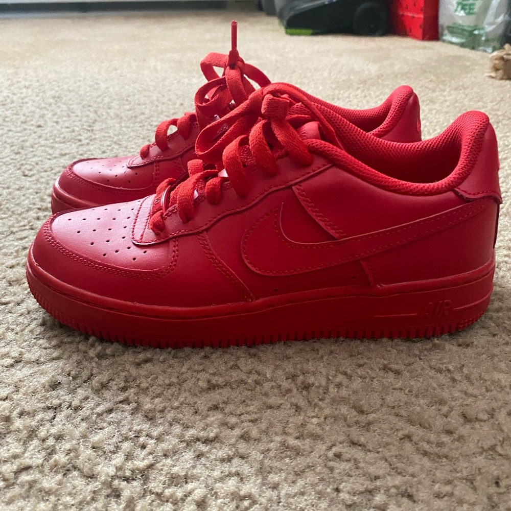 All Red Air Force 1